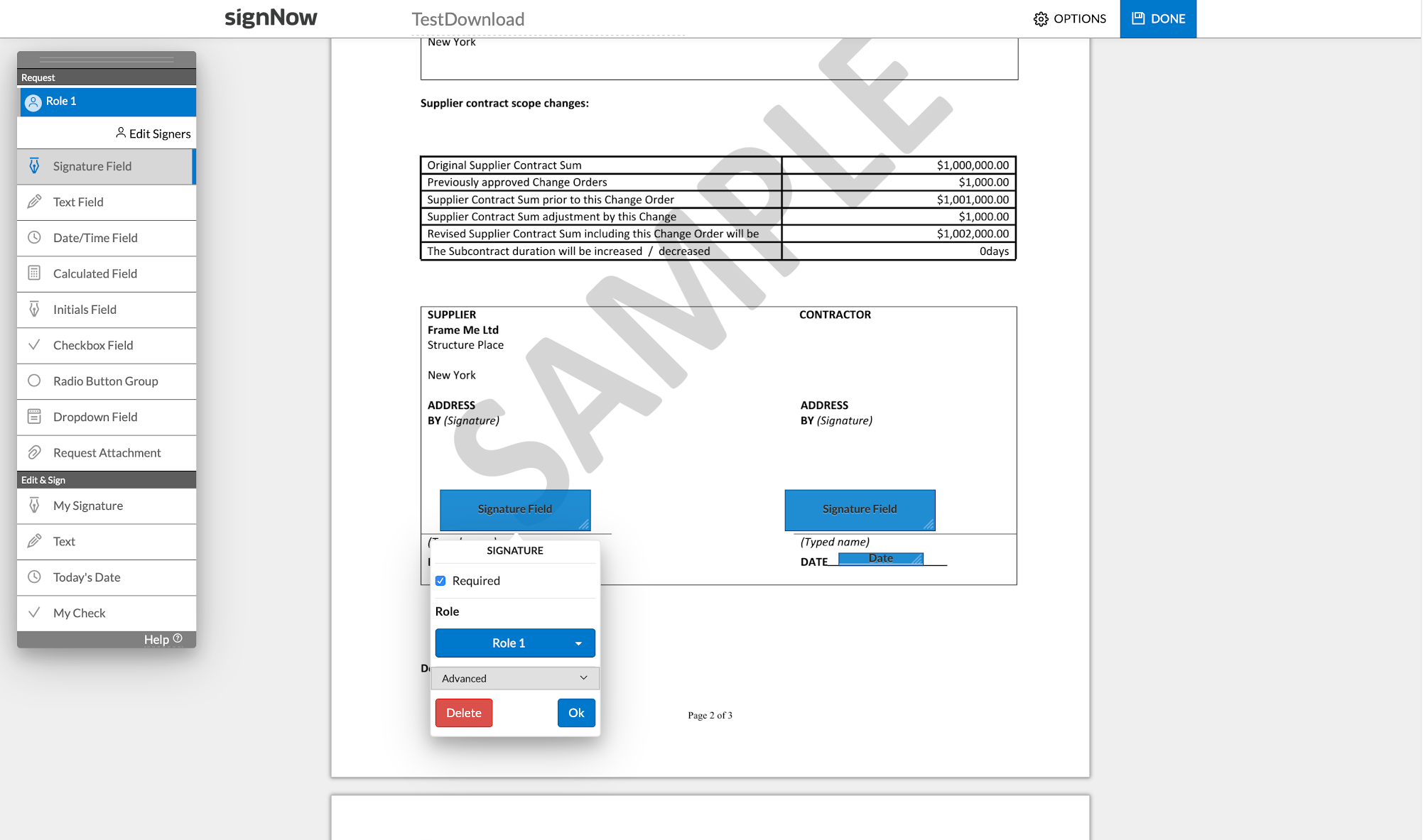 Image of how to Send documents for signature using airSlate SignNow.