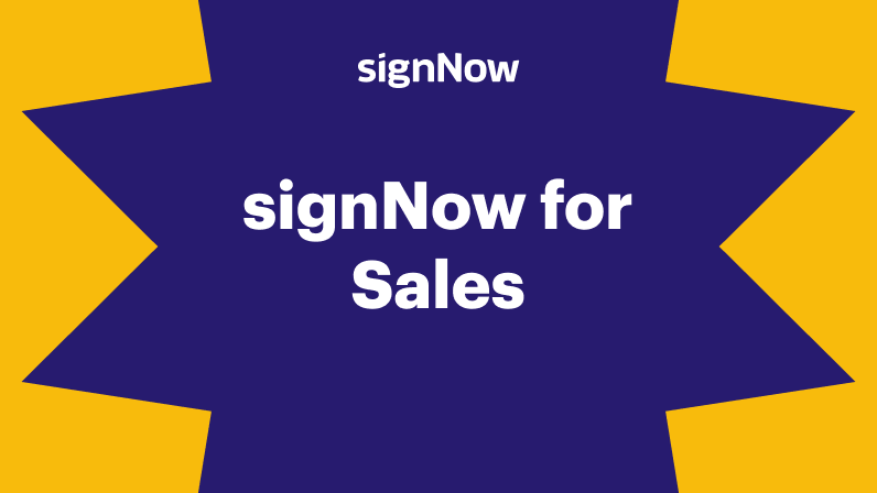 airSlate SignNow for Sales