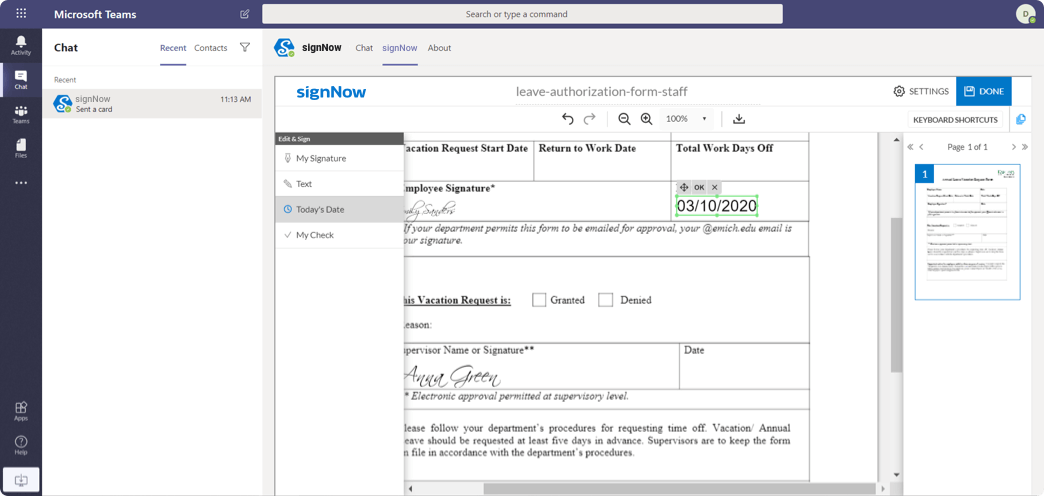 Image of how to Access approved documents using airSlate SignNow.